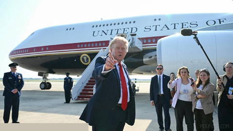 New “Air Force One” aircraft for Trump lacks advanced missile defense systems.