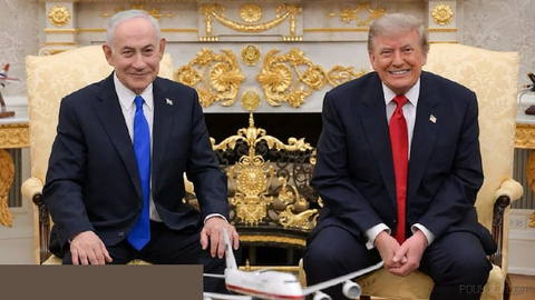 טלגרף: ארה״ב וישראל בוחנות אפשרות של מצור יבשתי אפשרי על איראן. דונלד טראמפ, נשיא ארה״ב, וב…