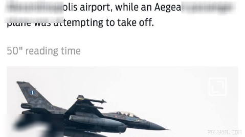 — Greece’s F-16 jets stopped a Turkish drone in the northeastern Aegean Sea after it entered Athens’ flight information region