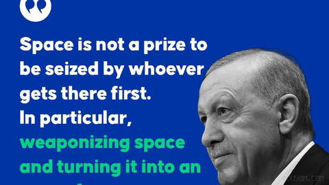 Turkish President Recep Tayyip Erdogan speaks at opening session of 77th