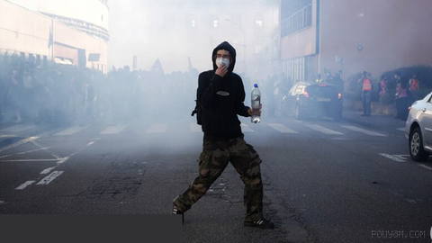🚨 French student protests leave more than 1,000 injured and force 30,000