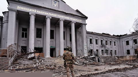 Displaced to Ukraine's west, exiled Donetsk university expects influx of