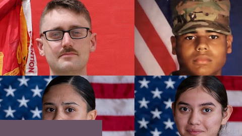 Today, we honor the memory of four American heroes who made the highest sacrifice in the service of our country.