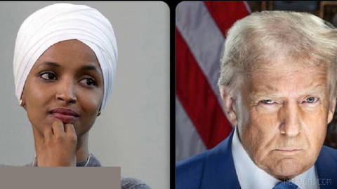Ilhan Omar, a Democratic member of the U.S. Congress, tells Trump: Get out of our country!
