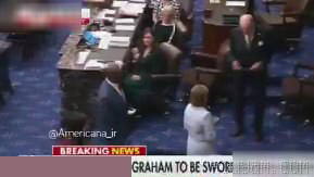 📍Az önce, Lindsey Graham’ın kız kardeşi Darline Graham Güney Carolina senatörü olarak yemin ederken