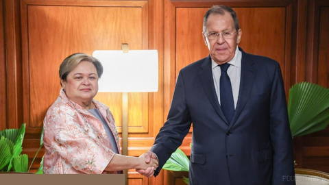 Russian Foreign Minister Sergey Lavrov has held talks in Manila with his