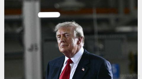 Donald Trump, U.S. president, congratulates Jay Clayton after his confirmation by the Senate
