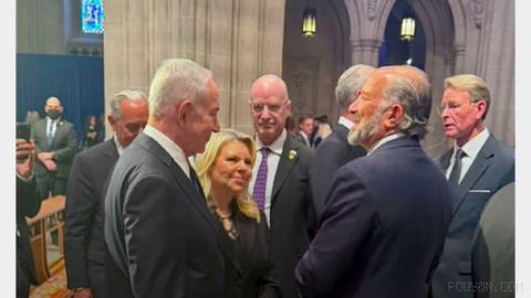 📷 Israeli Prime Minister Benjamin Netanyahu and his wife Sara were in Washington yesterday, in