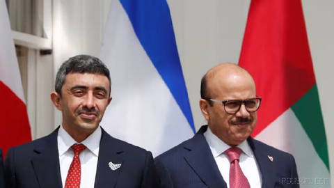 عبداللطیف بن راشد الزیانی، وزیر خارجه بحرین، در تماس تلفنی با عبدالله بن