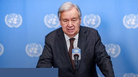 UN Secretary-General Antonio Guterres once again did not mention that