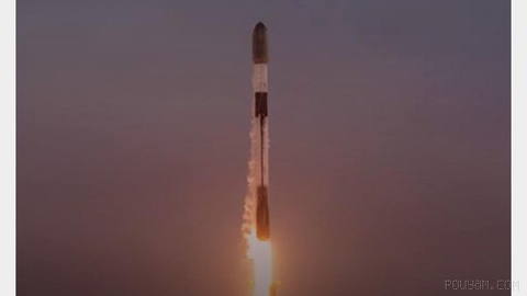 SpaceX publishes images of two back-to-back rocket launches on Sunday, 25 Mordad