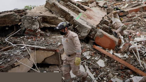 The death toll from the devastating earthquake in western Colombia has