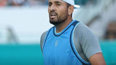 🔻Nick Kyrgios, the controversial Australian tennis star and former Wimbledon finalist, after