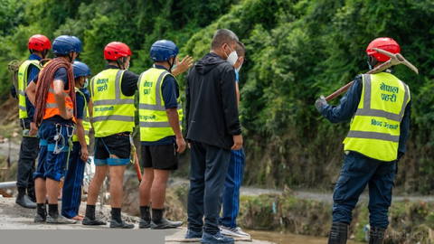 📍Two people were rescued from a hydropower tunnel in Nepal more than a