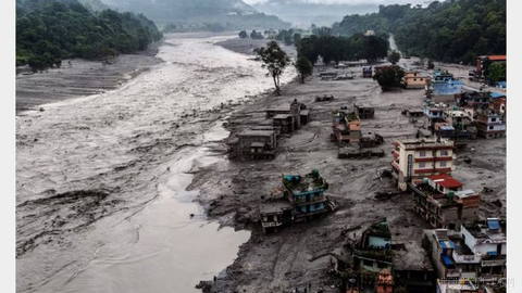 Nepal’s police said the death toll from landslides and flooding caused by them had reached 1,342 by early Saturday.