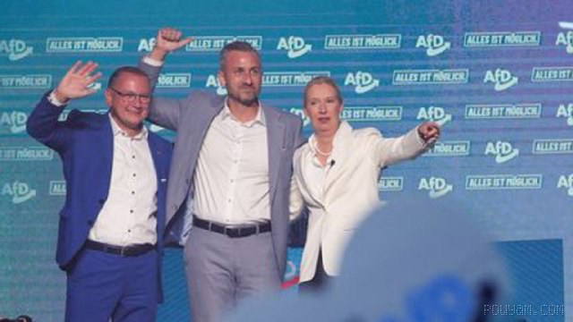 Associated Press reported that the right-wing party “Alternative for Germany” won the Saxony-Anhalt state election with 43.8%.