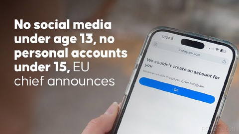 📱 EU proposes social media restrictions for children