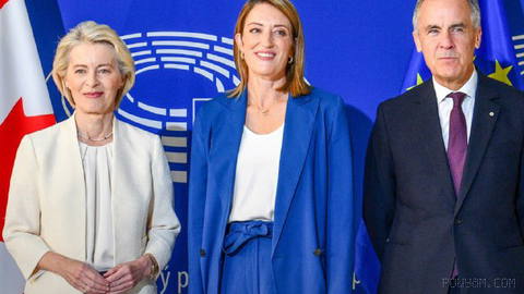 🔻Ursula von der Leyen, head of the European Commission, on Wednesday in the European Parliament