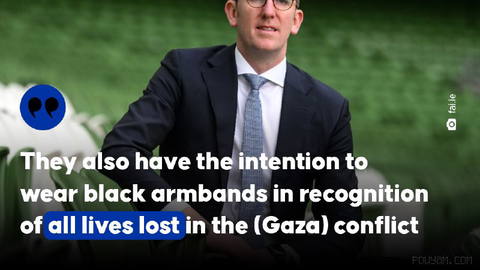 Republic of Ireland players intend to wear black armbands for lives lost