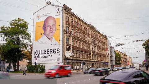 Letonya, Rusya tehdidi kapıda büyük bir şekilde hissedilirken oylarını kullanıyor