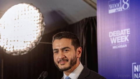 دونالد ترامپ، رییس‌جمهوری آمریکا، پیش از ترک آریزونا و عزیمت به مونتانا،