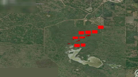 Explosion and major fire at Canadian Forces Base Wainwright in Alberta,