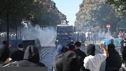 Anti-government protests continue for a seventh consecutive day in