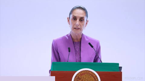 🗣 Mexican President Claudia Sheinbaum calls French far-right