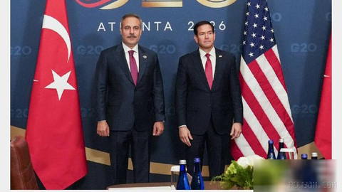 ⚡Marco Rubio, U.S. Secretary of State, on Friday described his meeting with Hakan Fidan, Turkey’s foreign minister, on social media