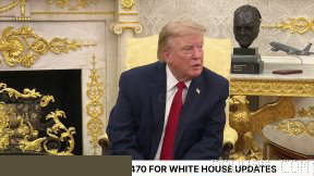 Trump: Quiet, quiet, quiet. You are being very disrespectful. Quiet. Who are you with?